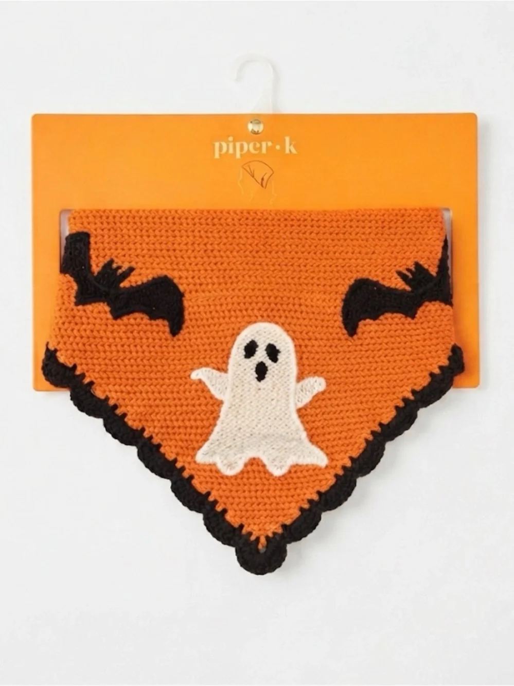 NWT ⚜️🖤⚜️ Piper K Ghost Crochet Head Scarf Bandana